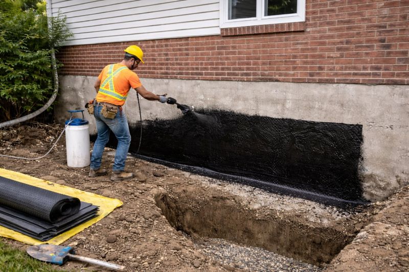 Waterproofing project example